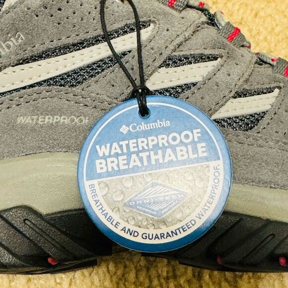 NWT Columbia Women's Crestwood™ Mid Waterproof Hiking Shoe in Graphite Sz 7.5 - Picture 11 of 11